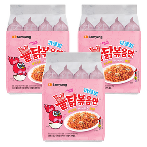 불닭볶음면 까르보 130g, 12개