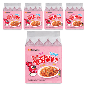 불닭볶음면 까르보 130g, 20개