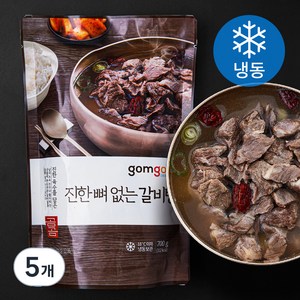 진한 뼈 없는 갈비탕 (냉동), 700g, 5개