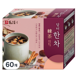 담터 한차, 15g, 15개입, 4개