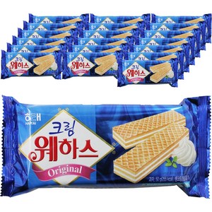 해태제과 크림 웨하스, 50g, 20개