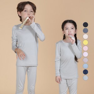 보누맘 아동용 웜히트텍 발열 실내복 상하세트