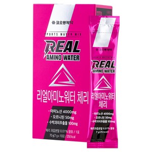 코오롱제약 NEW 리얼아미노워터 체리 10p, 70g, 1개