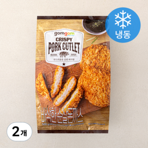 곰곰 바삭한 순살돈까스 (냉동), 500g, 2개