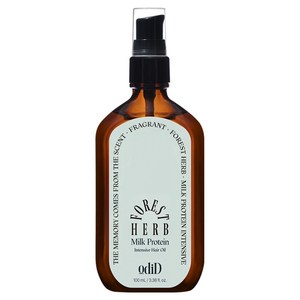 오디드 밀크 프로틴 인텐시브 헤어 오일 포레스트 허브, 100ml, 1개