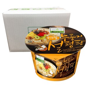 칠갑농산 누룽지 설렁탕, 74g, 4개