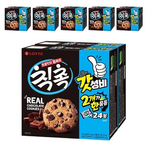 롯데웰푸드 칙촉 오리지널 과자쿠키 세트, 168g, 12개