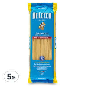 데체코 스파게티, 1kg, 5개