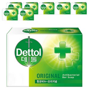 데톨 향균 비누 오리지널, 100g, 8개입
