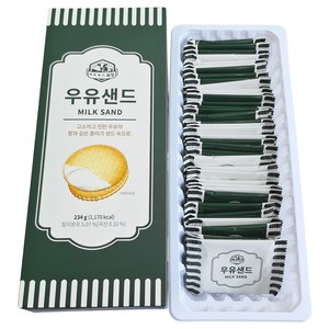 아침미소목장 우유샌드, 234g, 1개