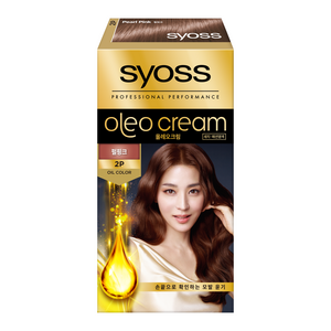 사이오스 NEW 올레오 크림 프리미엄 헤어 컬러 염모제, 2P펄핑크, 1개