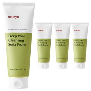 마녀공장 딥 포어 클렌징 소다폼, 150ml, 4개
