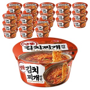 하림 양푼김치찌개라면 컵 102g, 24개
