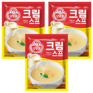 오뚜기 크림스프, 80g, 3개