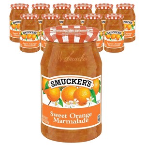 스머커스 스위트 오렌지잼, 510g, 12개