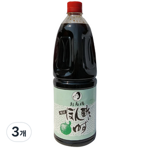 오타후쿠 아지쯔케폰즈 유자, 1.8L, 3개