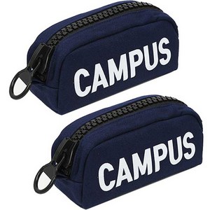 캠퍼스 왕지퍼 펜파우치, 네이비, 2개