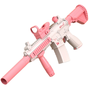다다랜드 M416 전동 물총, 핑크, 1개