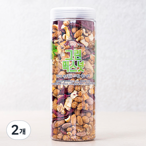허니버터 그린 믹스넛, 450g, 2개