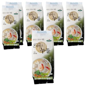 MORN 라이스 누들 1mm 물국수용, 250g, 6개