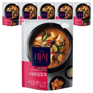 더미식 우렁 된장찌개, 350g, 6개