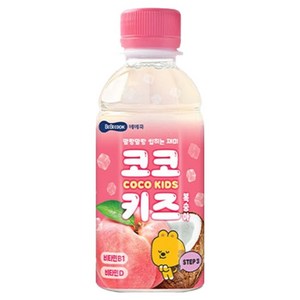 베베쿡 코코키즈 복숭아, 220ml, 1개