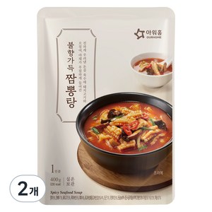 아워홈 불향가득 짬뽕탕, 400g, 2개