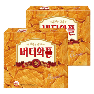 크라운 버터와플, 316g, 2개