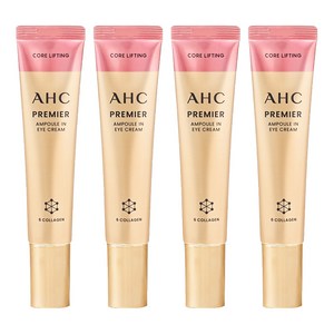 AHC 프리미어 앰플 인 코어리프팅 아이크림, 40ml, 4개