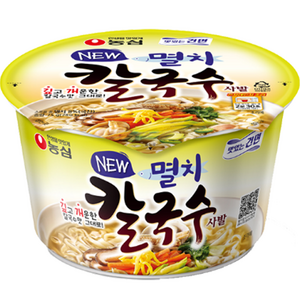 농심 멸치칼국수 사발 75g, 1개