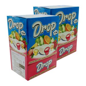 드롭 어소티트 소프트캔디 6가지맛, 2.2kg, 2개
