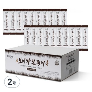 자연공유 보이차 쫀득이, 700g, 2개