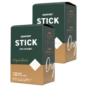 컴포어 오리지널 블렌드 스틱 커피, 130개입, 1g, 2박스