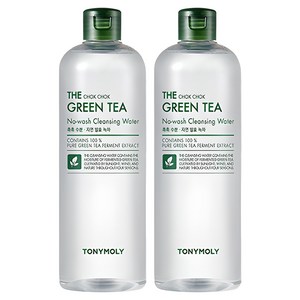 토니모리 더촉촉 그린티 클렌징워터, 500ml, 2개