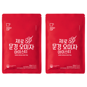 스위트컵 제로 문경 오미자 아이스티 파우더