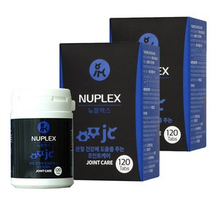 아이앤지메딕스 반려동물 뉴플렉스 영양제, 120정, 뼈/관절강화, 2개