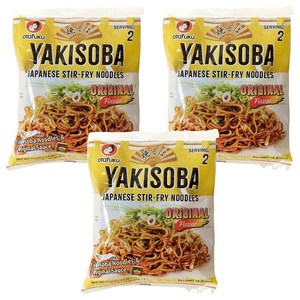 오타후쿠 야끼소바 오리지널 맛 2인분, 370g, 3개