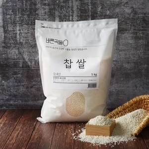 바른곡물 국산 찹쌀, 1개, 5kg