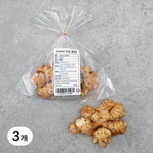 국내산 흙생강, 100g, 3개