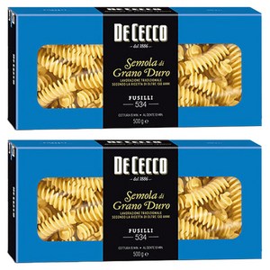 데체코 구르메라인 푸질리, 500g, 2개