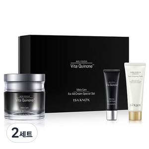 이자녹스 에이지 포커스 기미 포 올 크림50ml + 기미 포 올 크림20ml + 클렌징폼40ml 세트, 2세트