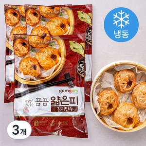 곰곰 얇은피 김치 만두(냉동), 1kg, 3개