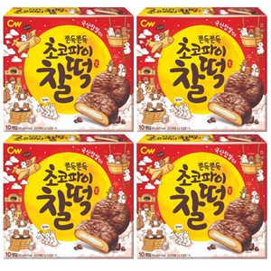 청우식품 초코파이찰떡, 215g, 4개