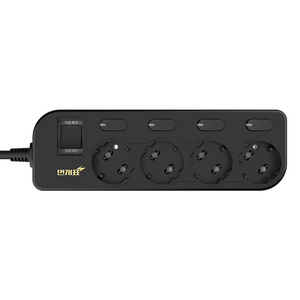 번개표 절전형 개별스위치 멀티탭 4구 M4B-S5/R