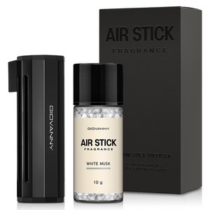 GIOVANNY 에어스틱 차량용 방향제 케이스 1p + 리필 10g 1p