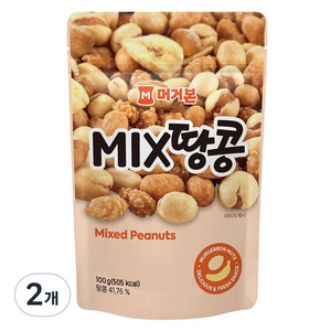 머거본 믹스땅콩, 100g, 2개