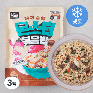 잇메이트 닭가슴살 몬스터 이지쿡 불고기 볶음밥 (냉동), 250g, 3팩