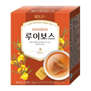 담터 삼각티백 루이보스 차, 1.5g, 10개입, 1개