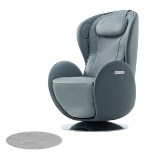 누하스 루나 4D 리클라이너 안마의자 + 원형러그 세트 방문설치