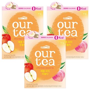 아워티 애플 피치 우롱티